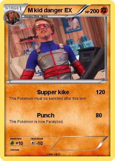 Pokemon M kid danger EX