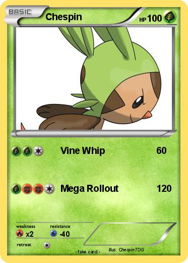 Pokemon Chespin