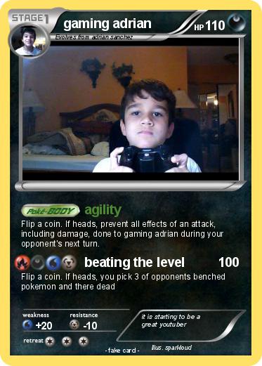 Pokemon gaming adrian