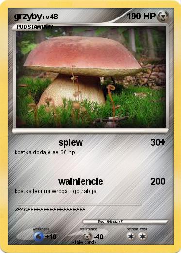 Pokemon grzyby