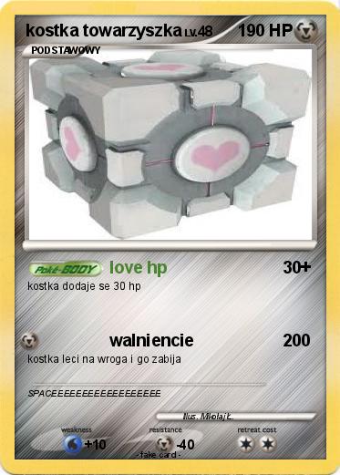 Pokemon kostka towarzyszka