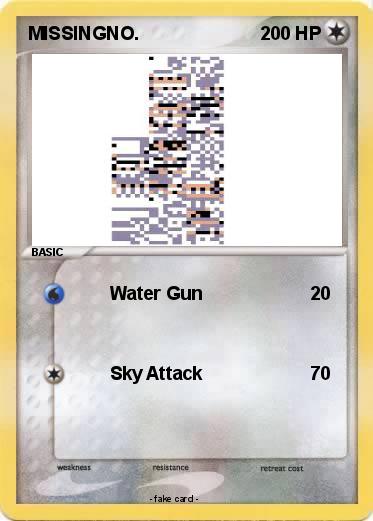 Pokemon MISSINGNO.