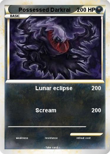 Pokemon Possessed Darkrai