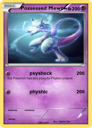 Pokemon Possessed Mewtwo