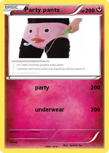 Pokemon Party pants