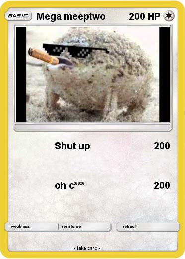 Pokemon Mega meeptwo