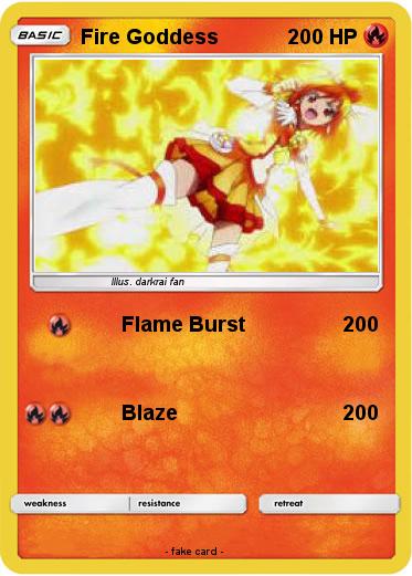 Pokemon Fire Goddess