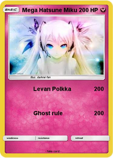 Pokemon Mega Hatsune Miku