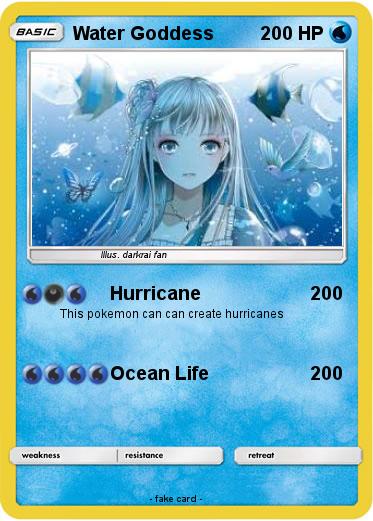 Pokemon Water Goddess