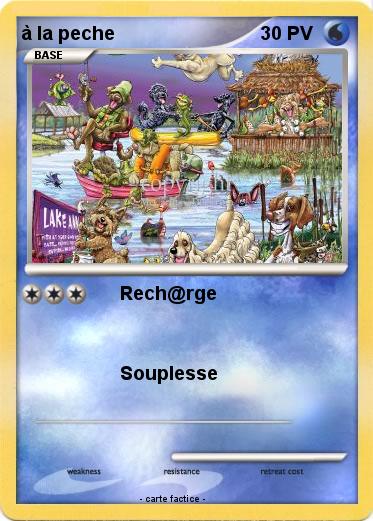 Pokemon à la peche