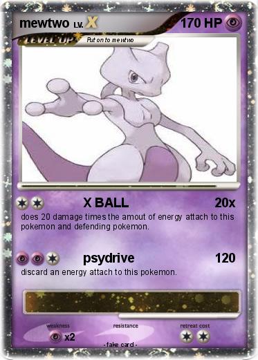 Pokemon mewtwo