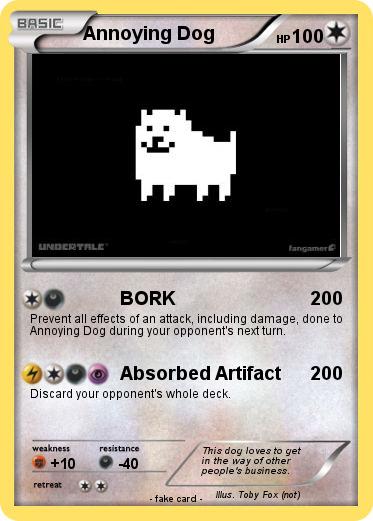 Pokemon Annoying Dog