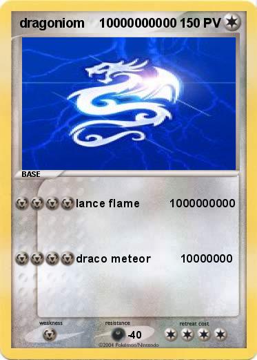 Pokemon dragoniom    10000000000