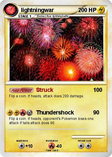 Pokemon lightningwar