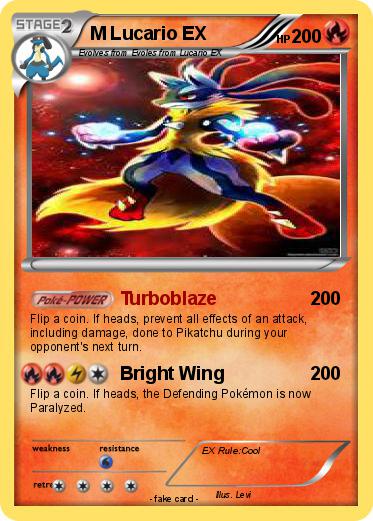 Pokemon M Lucario EX