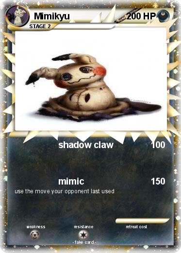 Pokemon Mimikyu