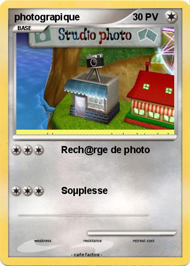 Pokemon photograpique