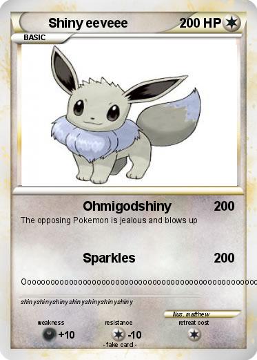 Pokemon Shiny eeveee