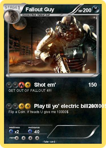 Pokemon Fallout Guy