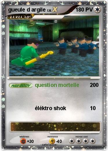 Pokemon gueule d argile