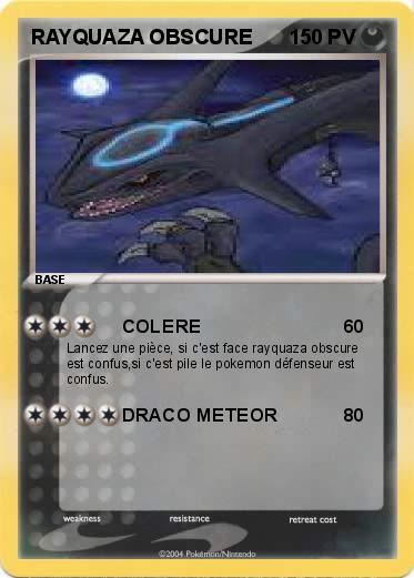 Pokemon RAYQUAZA OBSCURE