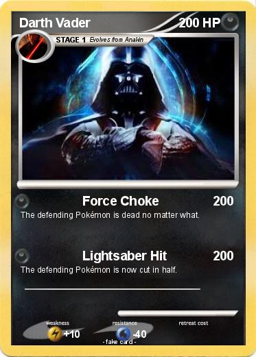 Pokemon Darth Vader