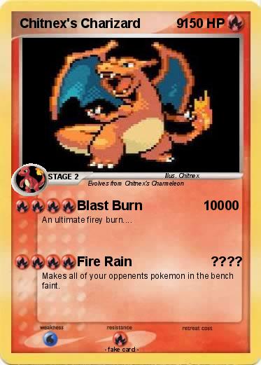 Pokemon Chitnex's Charizard          9