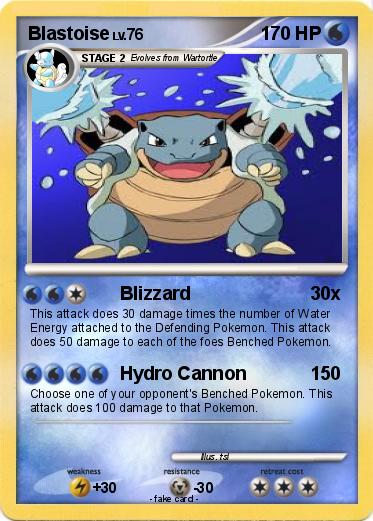 Pokemon Blastoise