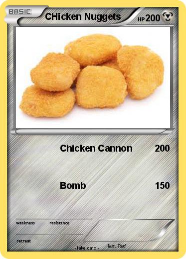 Pokemon CHicken Nuggets