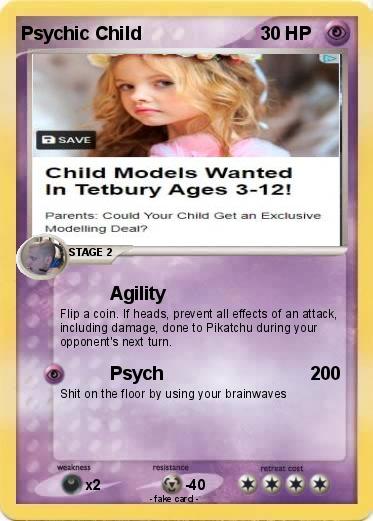 Pokemon Psychic Child