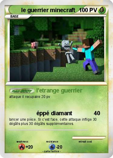 Pokemon le guerrier minecraft