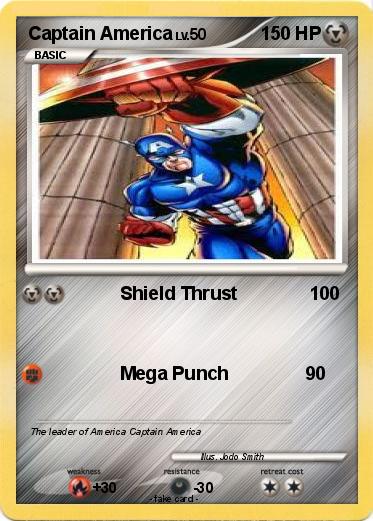Pokemon Captain America