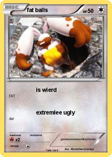 Pokemon fat balls