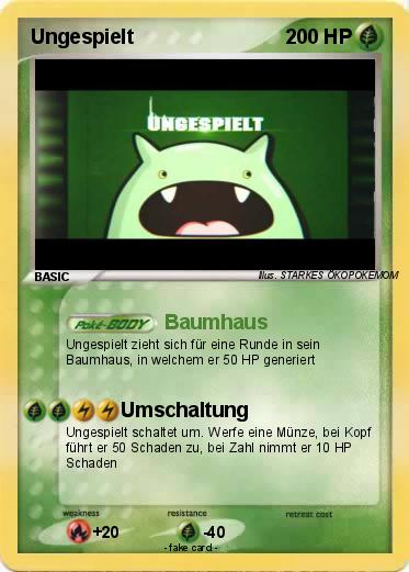Pokemon Ungespielt