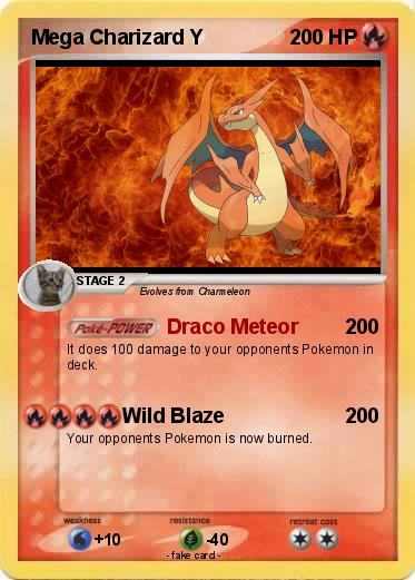 Pokemon Mega Charizard Y