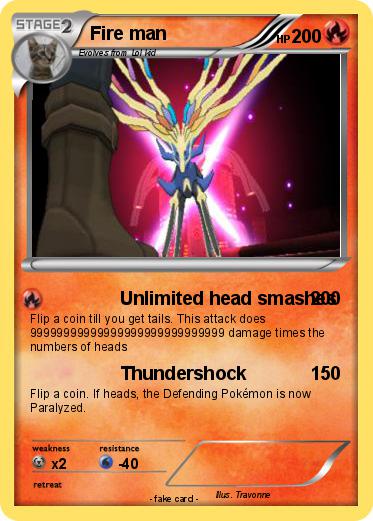 Pokemon Fire man