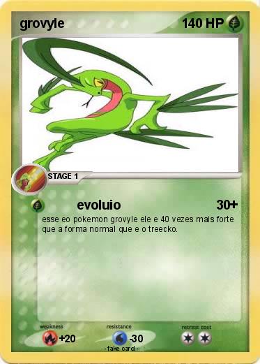 Pokemon grovyle