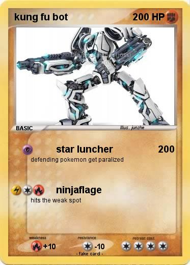 Pokemon kung fu bot