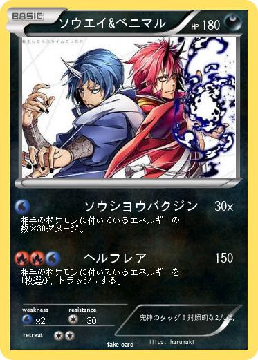 Pokemon ソウエイ&ベニマル