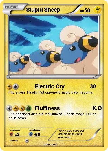 Pokemon Stupid Sheep