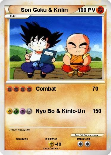 Pokemon Son Goku & Krilin