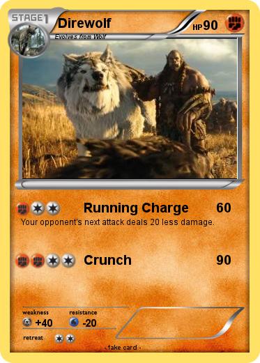 Pokemon Direwolf