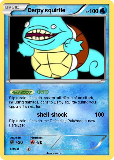 Pokemon Derpy squirtle