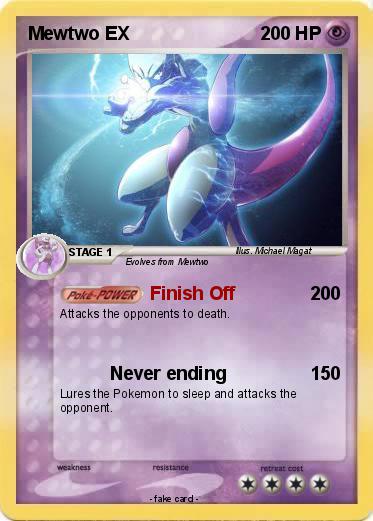 Pokemon Mewtwo EX