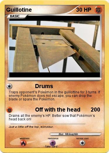 Pokemon Guillotine