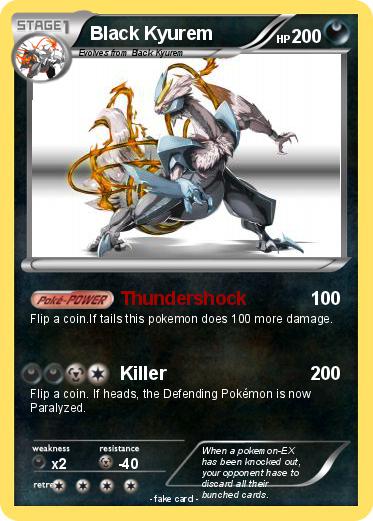 Pokemon Black Kyurem