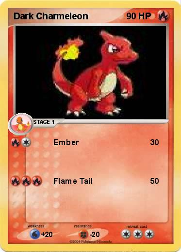 Pokemon Dark Charmeleon