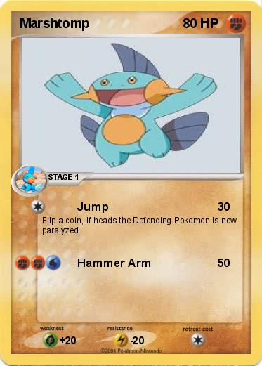 Pokemon Marshtomp