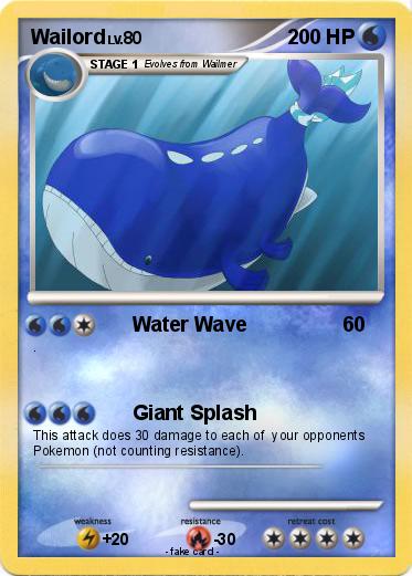 Pokemon Wailord
