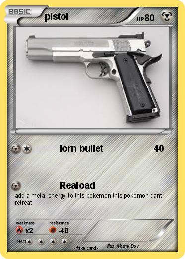 Pokemon pistol